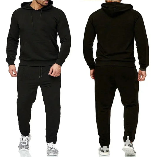 Unisex 2-Piece Tracksuit Hoodie & Joggers Set